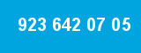 923 642 07 05 923 642 07 05